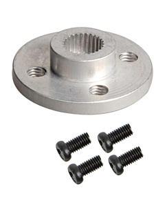 25T Circular Aluminum Metal Servo Horn - For MG996R, MG995, Futaba