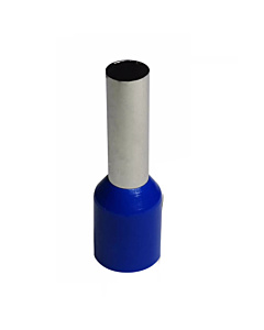 Insulated Bootlace Wire Crimp Ferrule End Terminal Lug-Blue-4 sqmm