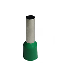 Insulated Bootlace Wire Crimp Ferrule End Terminal Lug-Green-1 sqmm