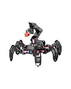 Hiwonder SpiderPi Pro Hexapod Robot with AI Vision Robotic Arm with Raspberry Pi 5 8GB