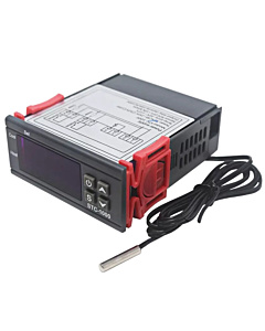 STC-1000 220 VAC Digital Display Temperature Controller with NTC Probe 2 Relay Outputs for Heating and Cooling