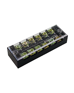 ProMax PTB-2506 Terminal Strip Barrier Block with Transparent Cover