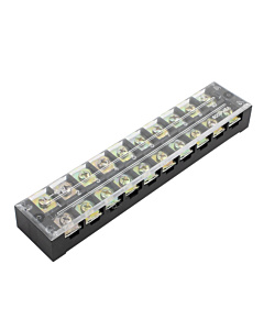 ProMax PTB-4510 Terminal Strip Barrier Block with Transparent Cover