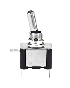 Toggle Switch with White LED 12V