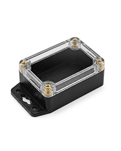 IP65 Waterproof 75x50x30mm  Electronic Transparent Enclosure