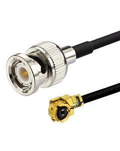 U.FL (IPEX) to BNC Male Connector Cable - 15cm (Bayonet Plug)
