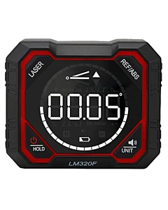 UNI-T LM320F Digital Angle Meter - Dual Laser Inclinometer with Magnetic Base