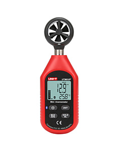 UNI-T UT363BT Mini Bluetooth Anemometer - Wind Speed & Temperature Tester