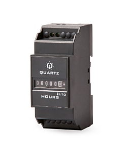 GIC 30A6B1 90-264 / 270-460 VAC AC Analog Hour Meter Din Rail Mount Single and three phase