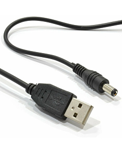 USB to DC Adapter Cable 5.5 x 2.1mm 1m length