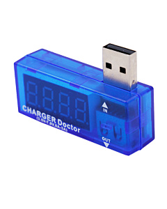 USB Charge Doctor Inline Current and Voltage Meter Tester