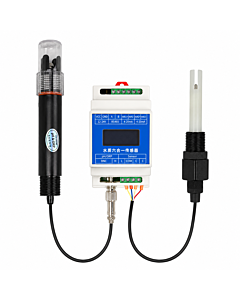 Industrial Water Quality PHEC Sensor Transmitter Standard 1.0 5-in-1 with Display RS485 4-20mA