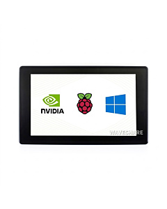 Waveshare 7 Inch Capacitive HDMI LCD Display (H) with Case 1024x600