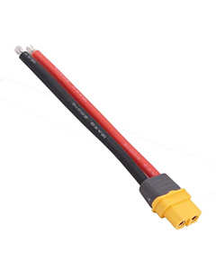 XT60H-F Female Connector with 12AWG 10cm Power Cable