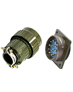 YP36 14 Pole 5A Panel Mount Aviation Connector Male Plug+Female Socket