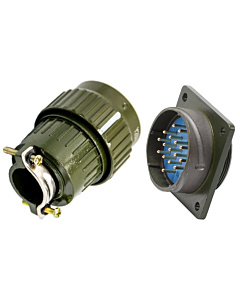 YP36 16 Pole 3A Panel Mount Aviation Connector Male Plug+Female Socket