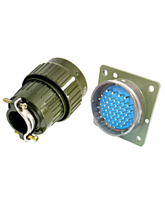 YP36 50 Pole 1A Panel Mount Aviation Connector Male Plug+Female Socket