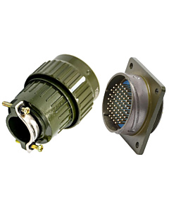 YP36 65 Pole 1A Panel Mount Aviation Connector Male Plug+Female Socket