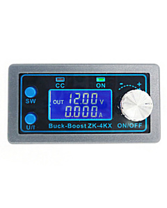 ZK-4KX CNC Buck Boost Converter 4A 35W - Adjustable DC-DC 0.6-36V Power Module with LCD