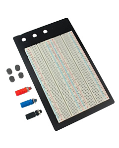 ZY-204 Solderless Breadboard - 1660 Tie Points with Metal Base Plate & Binding Posts