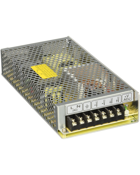 スイッチング電源 24V dc 4.5A 108W, ケース付 Y Mean Well MSP-100-24 (63-7957-87) シングル出力スイッチング電源 LRS-100-24 108W 24V 4.5A MW明緯LRS-100-