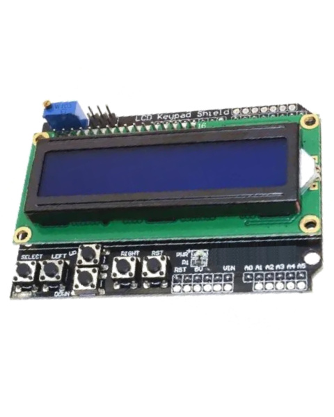 1602 LCD Keypad Shield Blue Backlight for Arduino