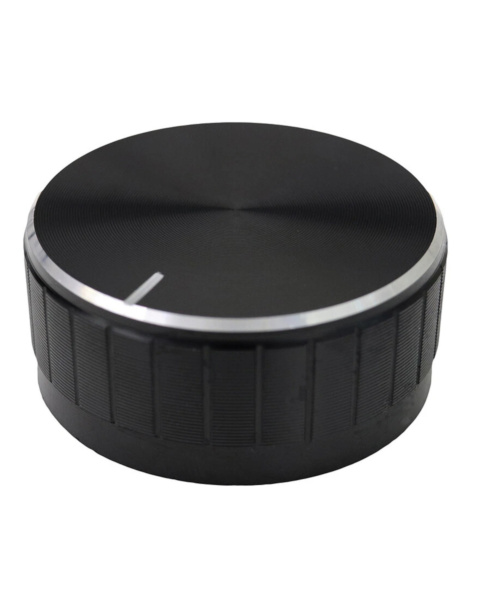 30mm D-Shaft Potentiometer Knob Rotary Switch Cap Black Colour