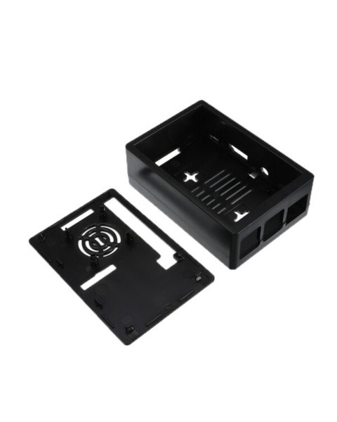 ABS Plastic Case for Raspberry Pi 4 with 3.5 inch LCD Display Cutout