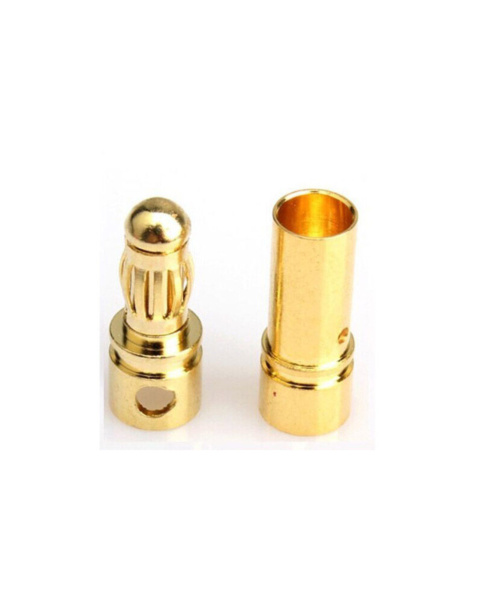 3.5mm Bullet Connectors Gold Plated for High Current
