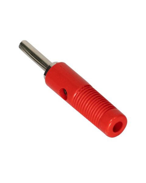 4mm Banana Plug Connector - 30A - Red