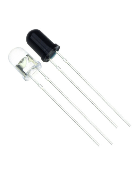 5 mm IR Transmitter and Receiver LED Tx Rx Pair Photodiode