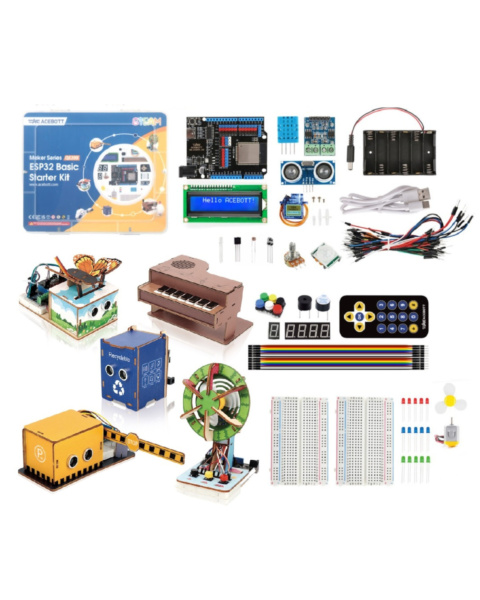 ACEBOTT QE200 + QE201 ESP32 Starter Bundle Kit