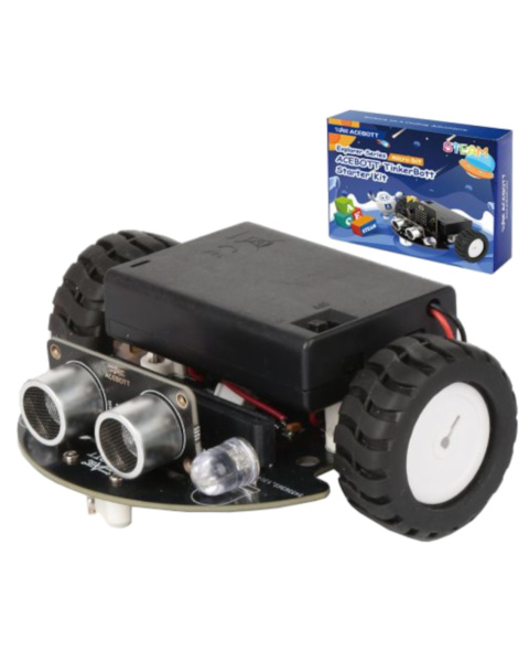 ACEBOTT QD025 Micro:bit Robot Car STEM DIY Kit - Intelligent Educational Platform (without Micro:bit)