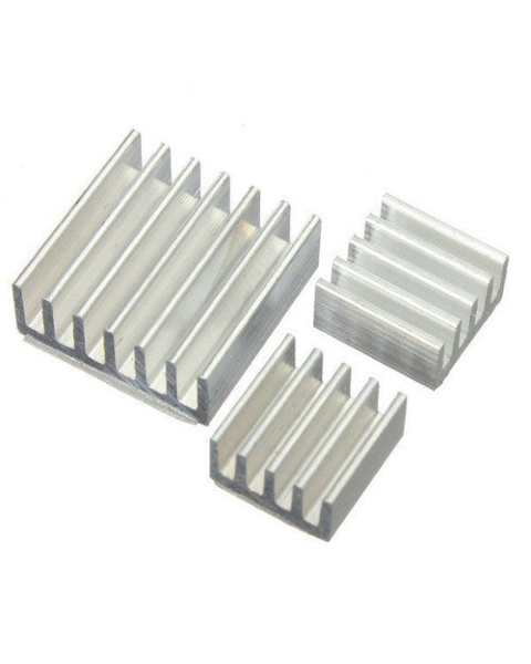 Heat Sink Set Aluminum for Raspberry