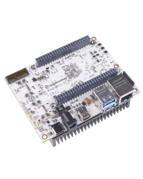 Beaglebone AI-64 TDA4VM ARM Cortex-A72 4GB RAM 16GB Emmc USB 3.0 Type-C M.2 E-key