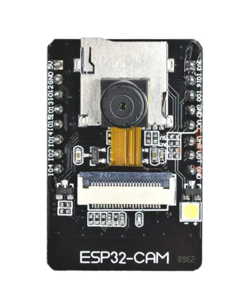 ESP32-CAM MB Development Board with OV3660 Lens, OV3660 3MP Camera Module Close-up, ESP32-CAM Micro USB Test Shield Connected, ESP32-CAM OV3660 Side View, Pinout Diagram of ESP32-CAM MB