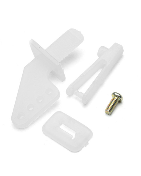 Control Horn + U Clevis Set for RC Plane Nylon - Medium Size