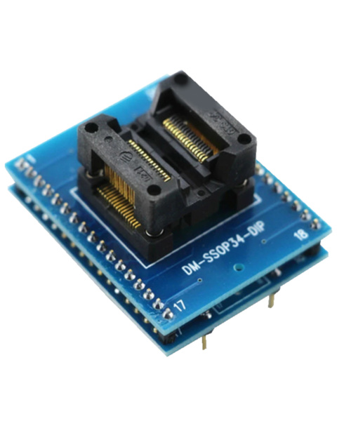 DMSSOP34 to DIP34 SMD IC Adapter Programmer Socket