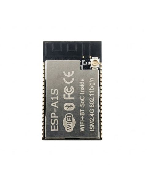 ESP32-A1S Audio Module Top View, Ai-Thinker ESP32-A1S Pinout Diagram, ESP32-A1S vs Standard ESP32, AC101 Codec Block Diagram, ESP32-A1S Module Bottom Pads