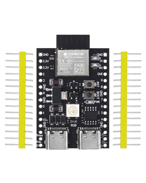 ESP32-C3-Mini-1 Dual Type-C USB Development Board 4Mbit Flash