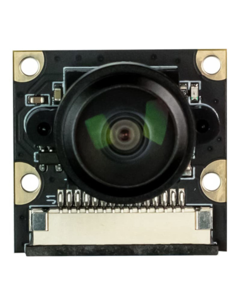 IMX219 8MP Camera Module - Extreme 222° Fisheye FOV for Raspberry Pi 5, 4B, 3B+