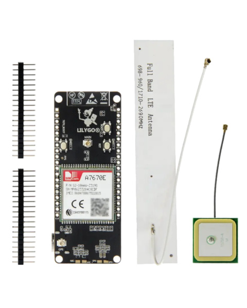 LILYGO T-Call ESP32-WROVER-E Module Development Board SIMCOM A7670E 4G LTE 2G GSM SIM Antenna