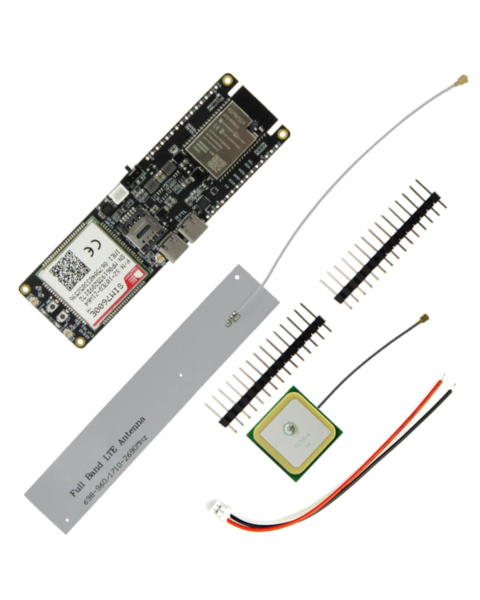 LILYGO T-SIM7600E-H ESP32-WROVER 4G LTE Cat-4 & GPS Development Board