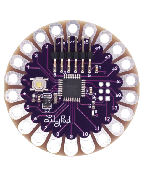 Lilypad ATmega328P Main Development Board For eTextiles & Wearables