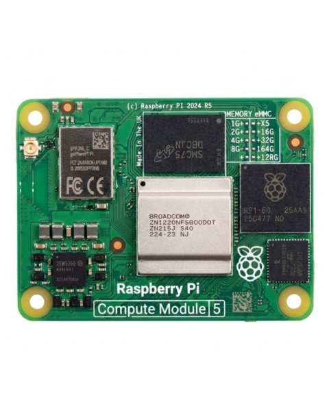 Raspberry Pi Compute Module 5 - 8GB RAM / 64GB eMMC
