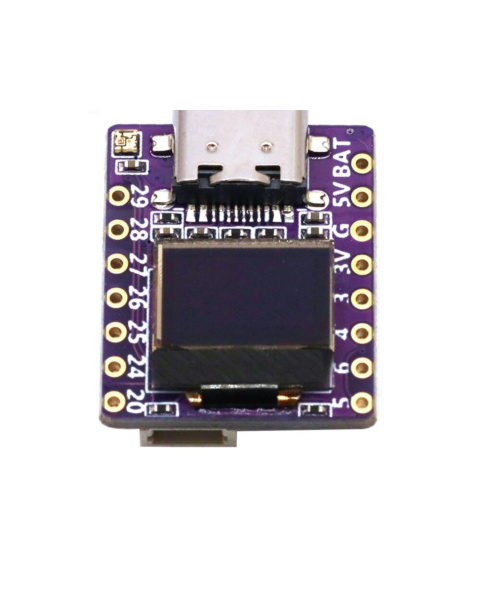 Raspberry Pi RP2040 with 0.42  OLED Development Board RP2040-0.42LCD