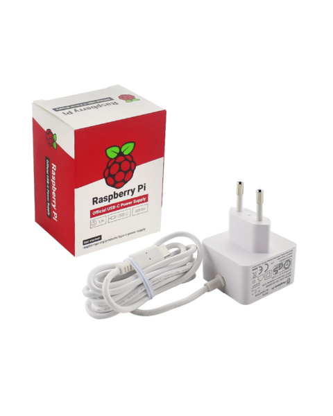Raspberry Pi 4 Power Supply Adapter 5.1V/3A with USB-C Connector