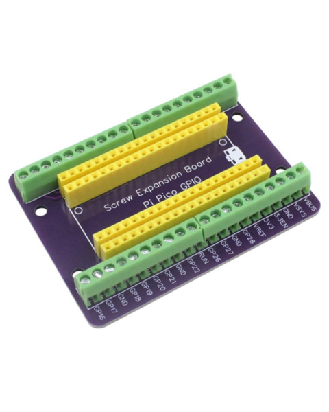 Raspberry Pi Pico Expansion Board Screw Terminal GPIO Interface