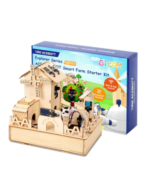 ACEBOTT Smart Farm STEM Starter Educational DIY Kit ESP32 Wifi-IOT-App QE010