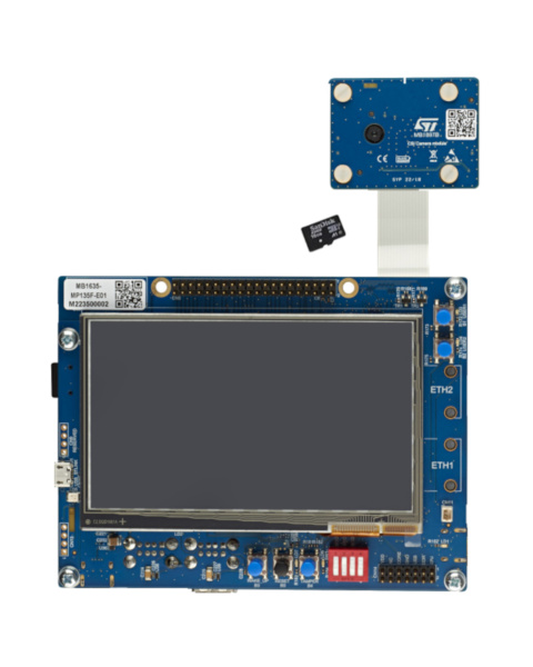 STM32MP135F-DK 32-bit ARM Cortex-A7 MCU with Discovery Kit Development Board